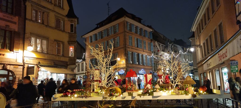 Colmar. Addobbi natalizi.