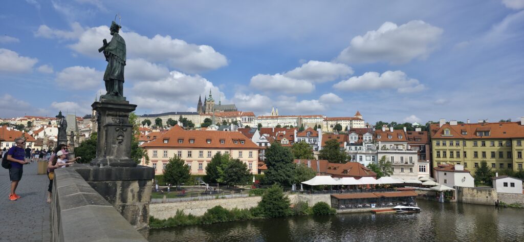 Panorama sul Castello di Praga